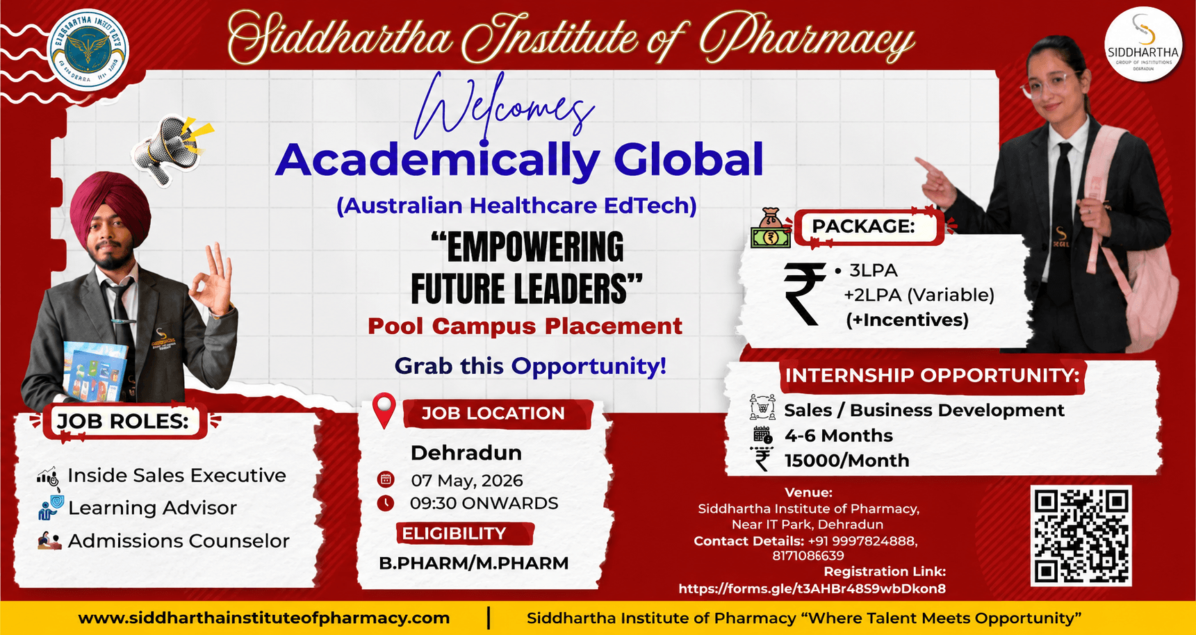 Siddhartha placment