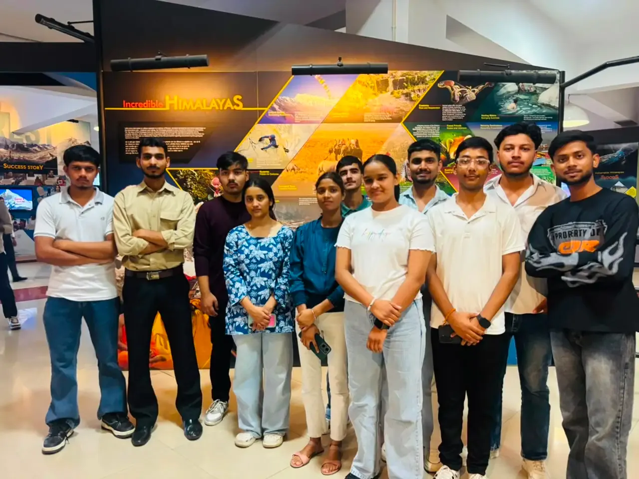 Pharmacy students educational tour at Uttarakhand State Council for Science and Technology