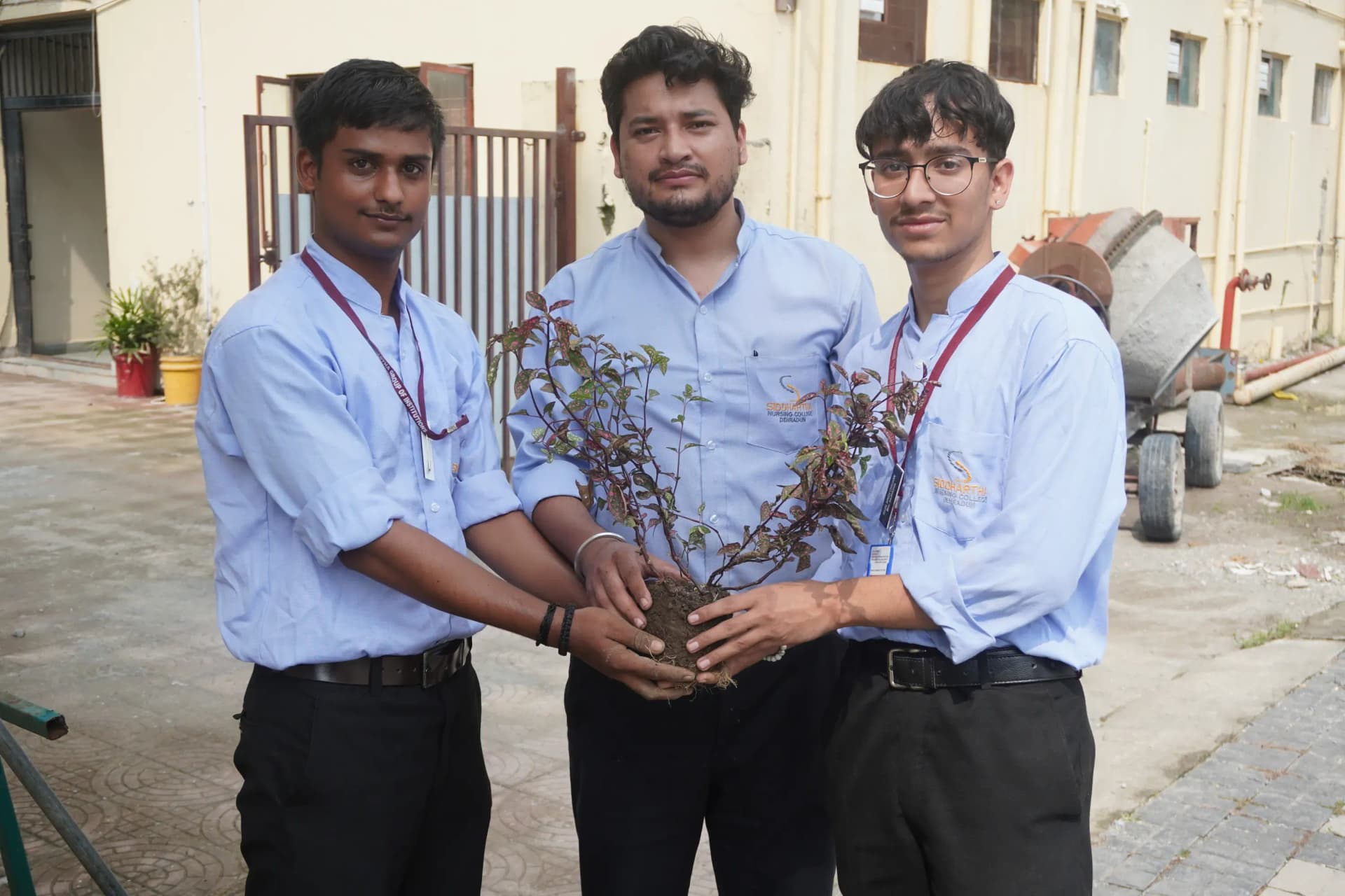 Siddhartha Nursing Education and Research Institute Dehradun Students harela Celebration 