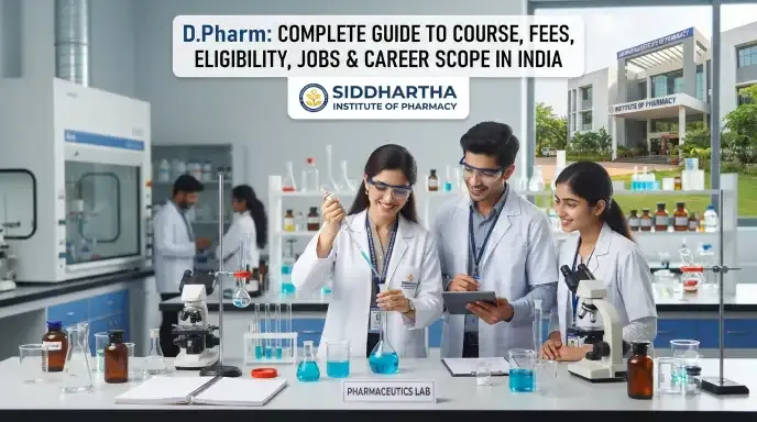 D.Pharm: Course, Fees, Eligibility, Jobs & Scope in India