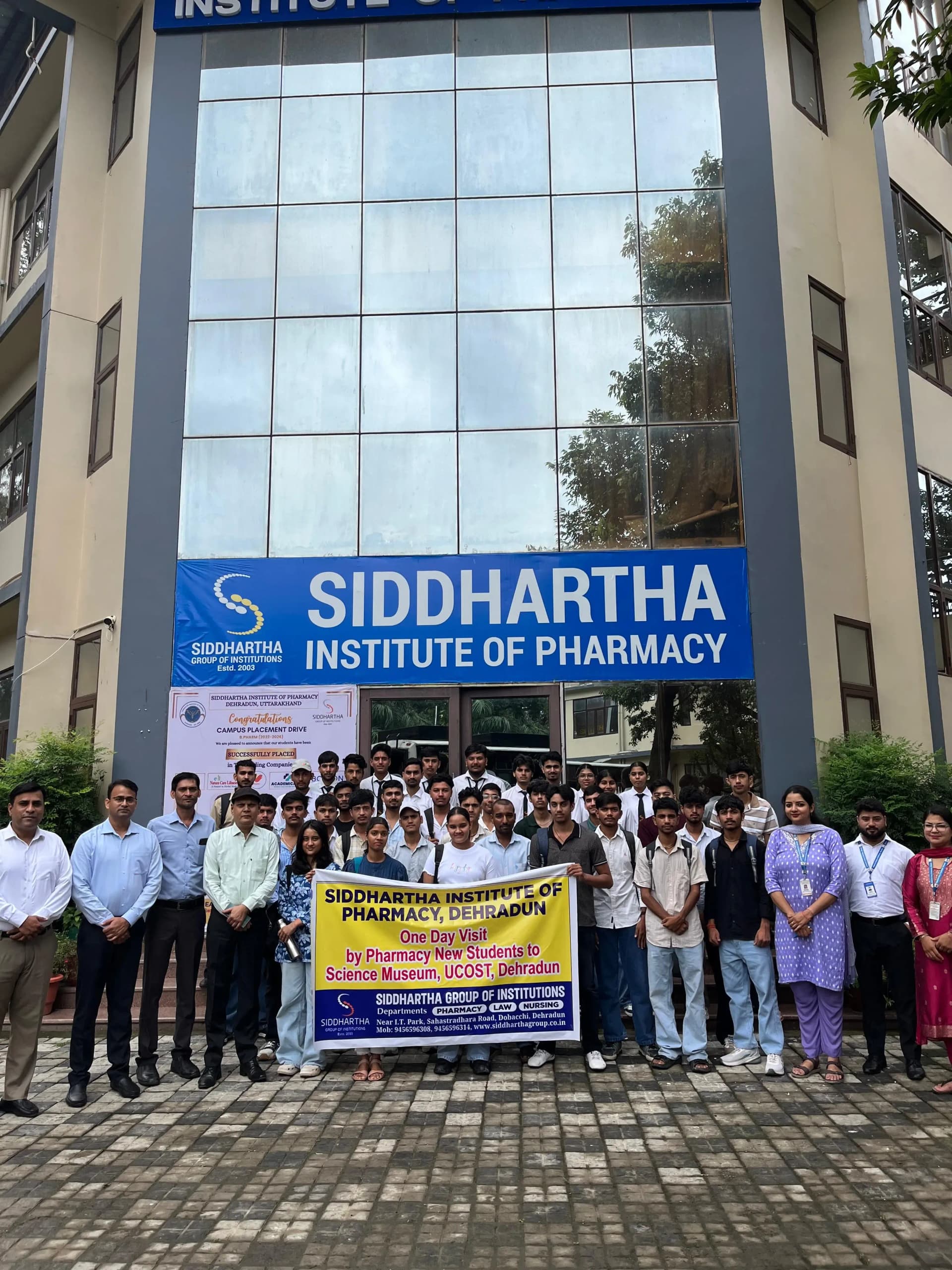 The visit provided our students with an excellent opportunity to gain practical exposure, explore scientific and technological initiatives, and connect classroom learning with real-world applications.