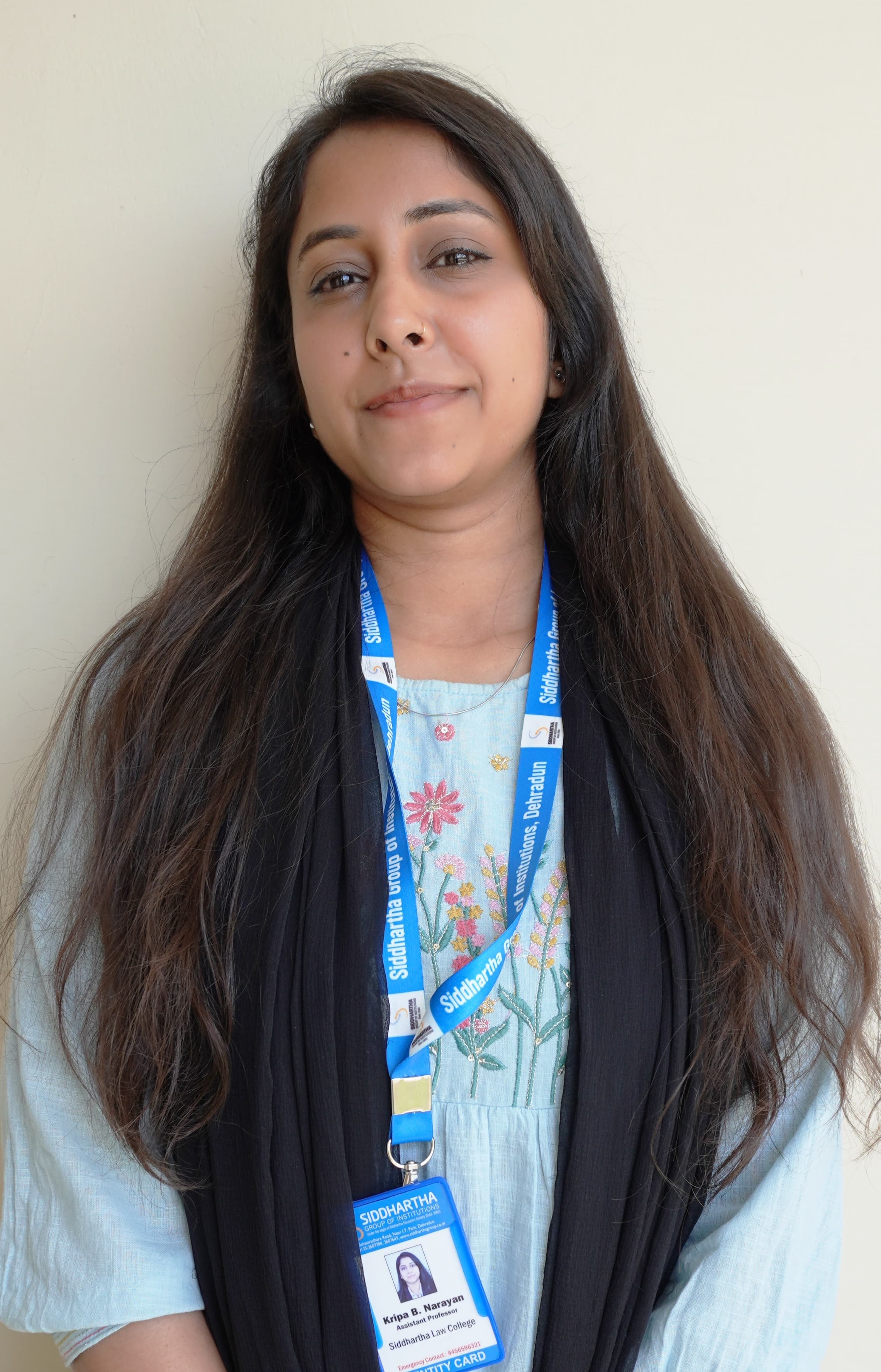 Ms. Kripa B. Narayan